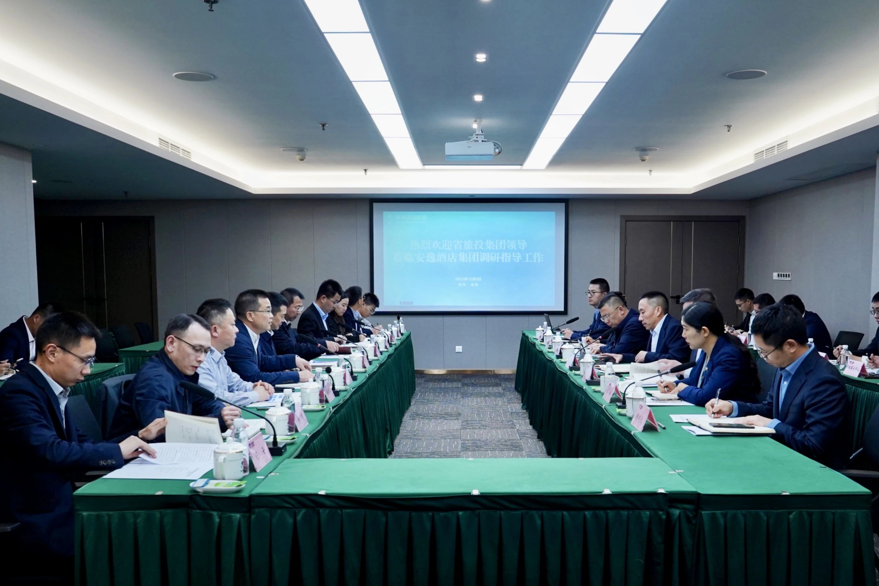 省必发888集团党委书记、董事长游勇率队赴二级子公司调研