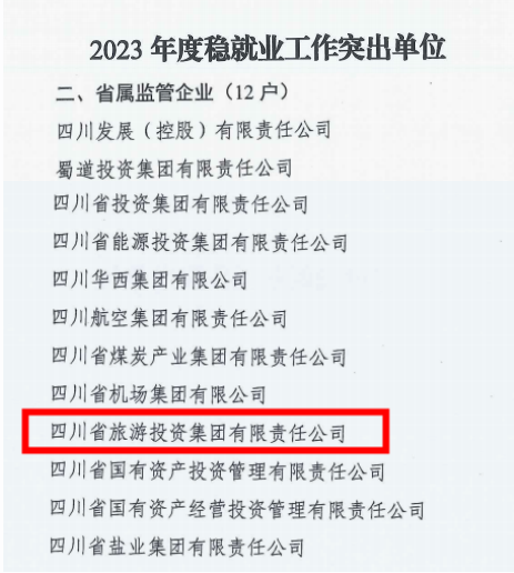 省必发888集团稳就业工作获省国资委通报表扬