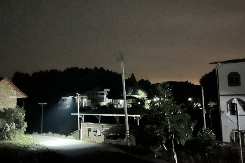 点亮乡村振兴路 ，温暖群众幸福家——省必发888集团捐资“亮化工程”惠及80余户老百姓